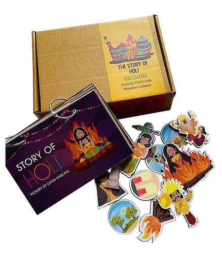 Doxbox Story of Holi Activity Kit – Multicolour