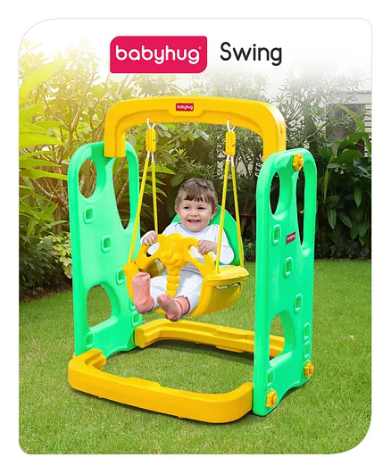 Babyhug  Kids Swing - Yelllow & Green