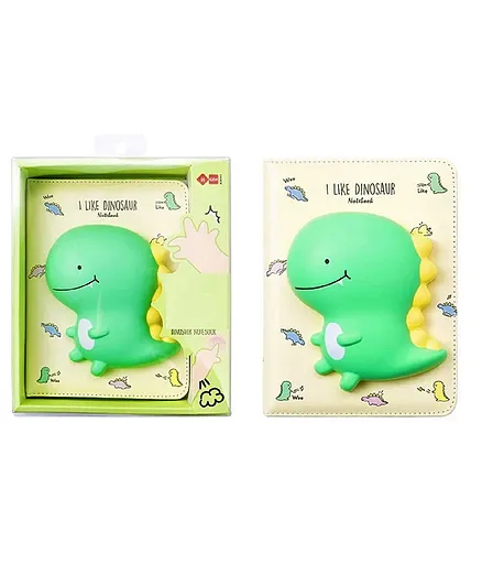 FunBlast 3D Dinosaur Squishy Destress Diary - 120 Pages