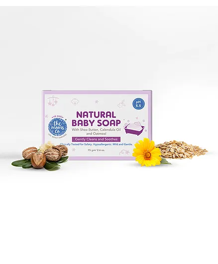 The Moms Co. Natural Baby Soap - 75 gm