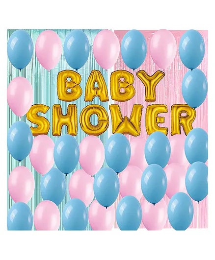 Crackles Baby Shower Decoration Set Multicolour - Pack of 43