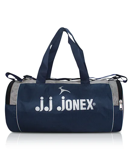 JJ JONEX Foldable Casual Gym Duffel Bag - Blue Grey