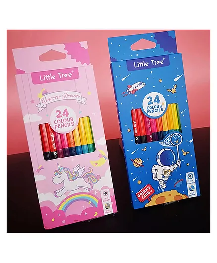 Toyshine Colored Pencils Pack of 2 - 48 Pencils