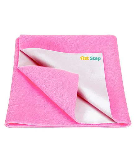 1st Step Dry Extra Absorbent Bed Protector Sheet Small - Pink