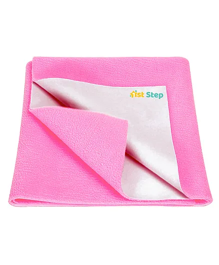 1st Step Dry Extra Absorbent Bed Protector Sheet Large - Pink
