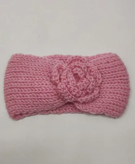 Kid-O-World Flower Woven Headband - Light Pink