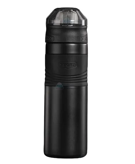 FunBlast BPA Free Double Wall Vacuum Insulated Water Black - 550 ML