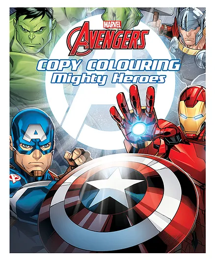 Marvel Avengers Copy Colouring Mighty Heroes Colouring Book - 24 Pages  Online in India, Buy at Best Price from  - 10781538