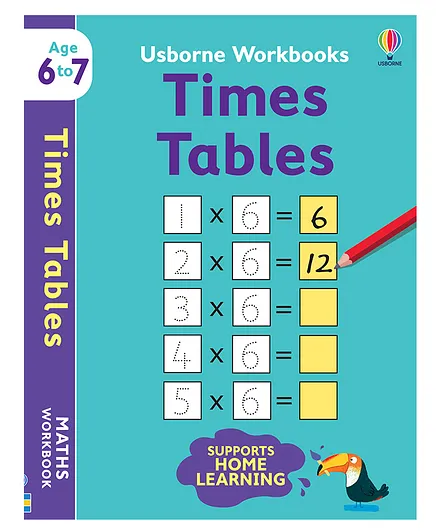 Usborne Times Tables Maths Workbook - English