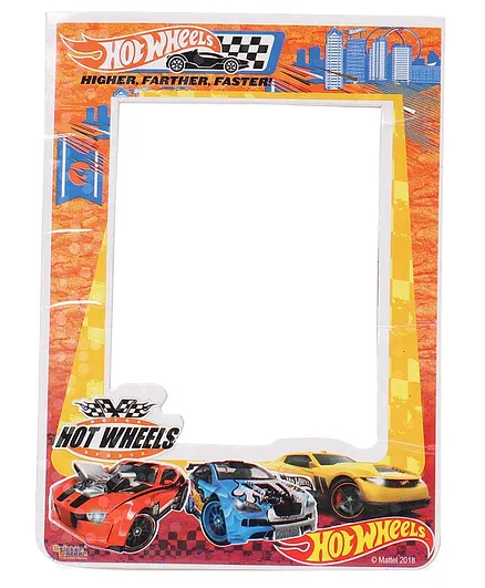 Hot Wheels Magnet Photo Frame - Multicolour