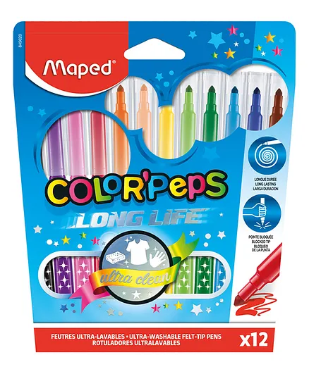 Maped - Color Peps Long Life Felt Pens