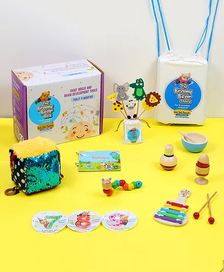 The Brainy Bear Store Montessori & Brain Development Toys - Multicolour