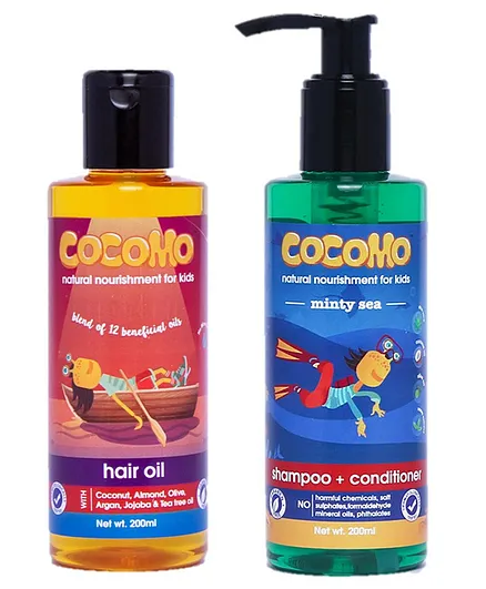 Cocomo Hair Oil Minty Sea Shampoo 400 ml