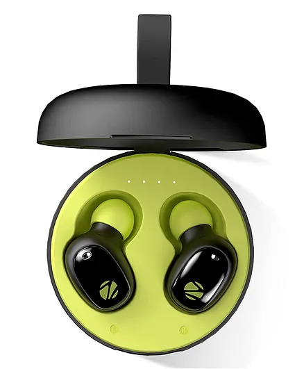 ZEBRONICS Zeb-Sound Bomb 1 Earbuds with Call and Touch Functions - Green