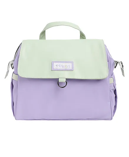 MiArcus Diaper Bag With Laptop Storage - Purple