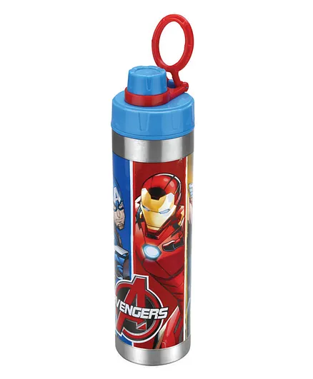 Joyo Avengers Racer Water Bottle 800 ml (Colour & Print May Vary)