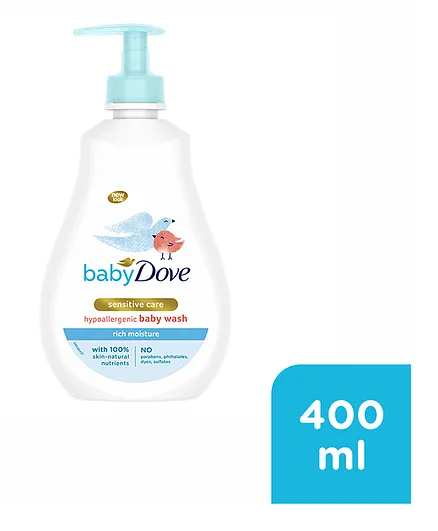Baby Dove Rich Moisture Hypoallergenic Body Wash - 400 ml