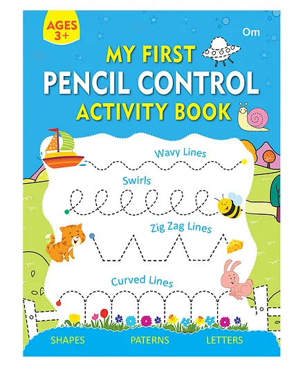 My First Pencil Control Activity Book - English