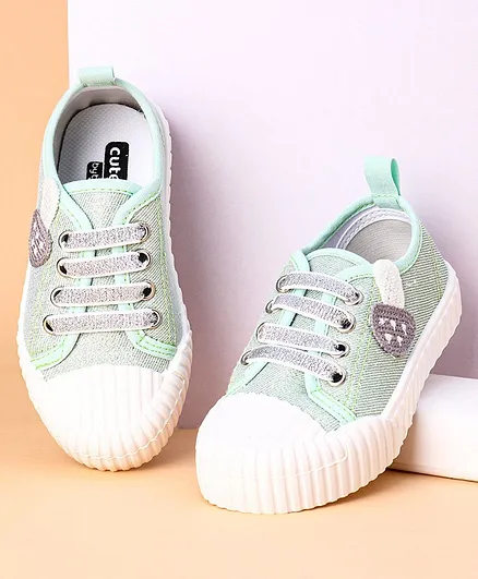 Cute Walk by Babyhug Casual Shoes - Green