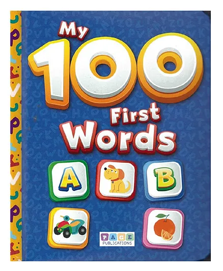My 100 First Words - English