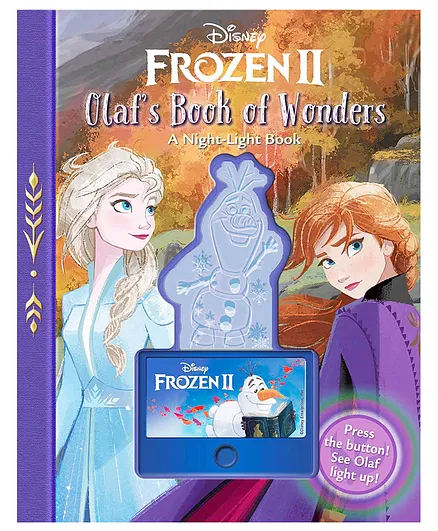 Disney Frozen 2 Olaf's Book Of Wonders - English
