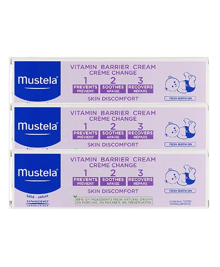 Mustela Vitamin Barrier Diaper Rash Cream- 100ml 
