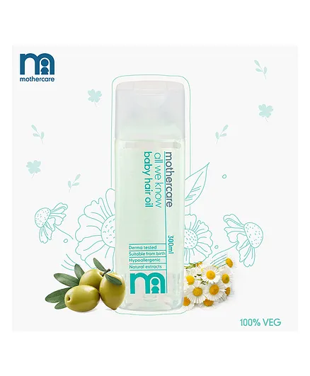 Mothercare All We Know Hair Oil - 300 ml