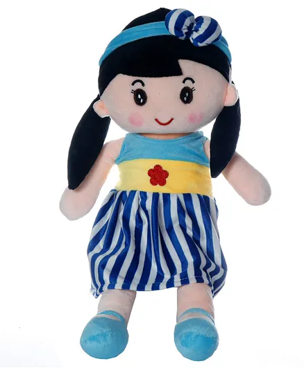 Babyjoys Stuffed Candy Doll Blue - Height 40 cm