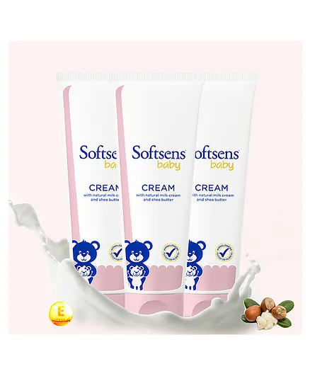 Softsens Baby Cream Tube Pack of 3 - 100 gm Each