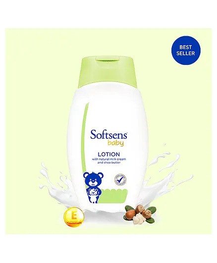 Softsens Baby Daily Moisturising Lotion with Natural Milk Cream Bottle - 200 ml