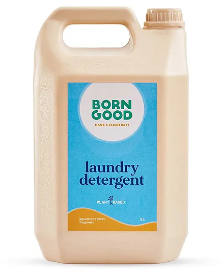 Born Good Japanese Cypress Plant Based Liquid Laundry Detergent Can - 5 Litre