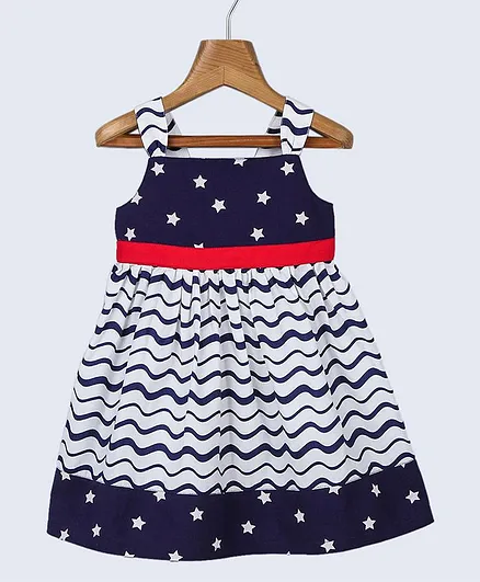 navy empire line dress