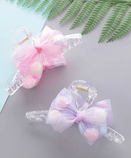 Pine Kids Hair Clips Pack of 2 -  Multicolour