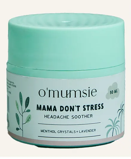 O'mumsie Mama Dont Stress Headache Soother - 50 gm