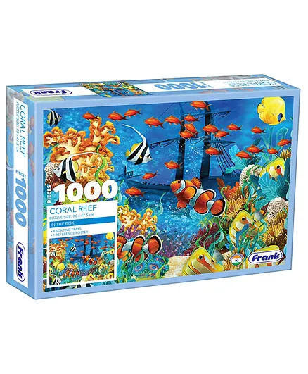 Frank Coral Reef Jigsaw Puzzle  - 1000 Pieces