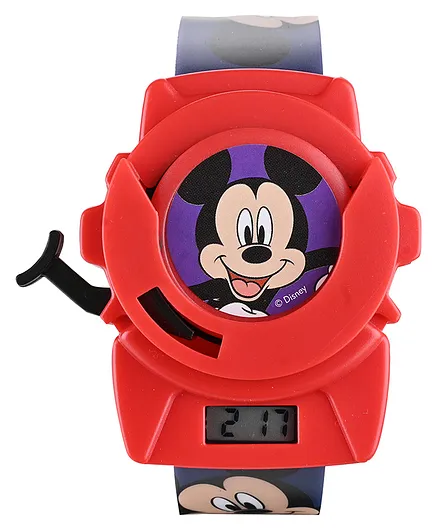 Babyhug Mickey Mouse Digital Watch - Red 
