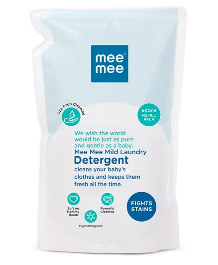 Mee Mee Mild Baby Liquid Laundry Detergent - 500 ml