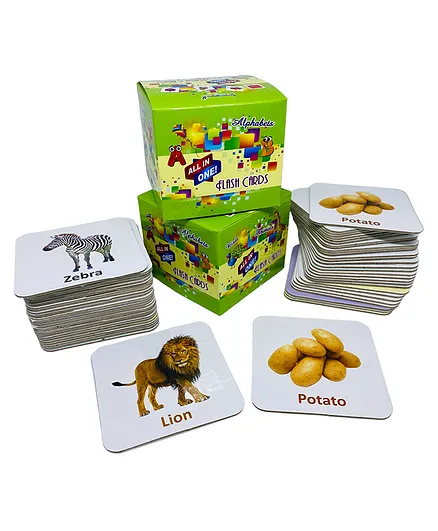 Gurukanth All in One Flash Cards Educational Toy - 70 Cards