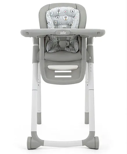 Joie Multiply 6 In 1 Leo High Chair - White Grey