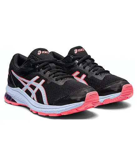 ASICS Kids Gt-1000 10 Gs Solid Casual Shoes - Black