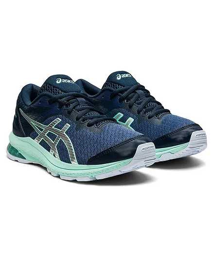 ASICS Kids Gt-1000 10 Gs Solid Casual Shoes - Blue