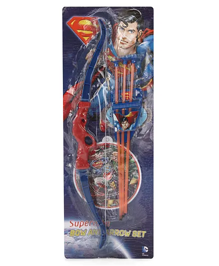 Superman Larger Bow and Arrow Set - Multicolour