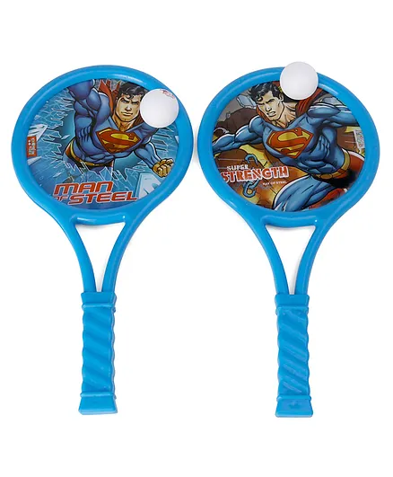 Superman Trendy Racket Set - Blue 