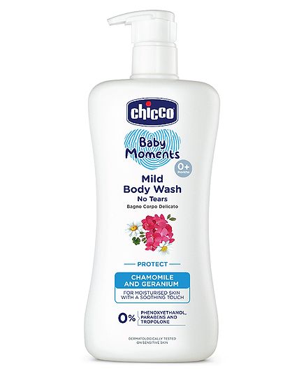 Chicco Baby Moments Mild Body Wash Protect  - 500 ml