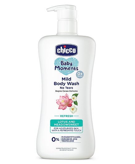 Chicco Baby Moments Mild Body Wash Refresh  - 500 ml