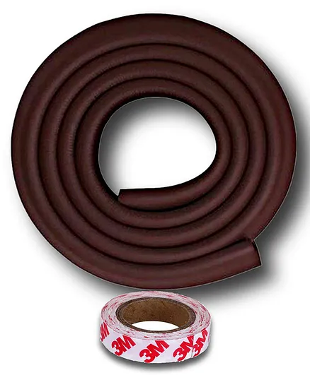 OPINA Baby Safety Strip Furniture Edge Guard Cushion Corner and Bump Protector - Brown 