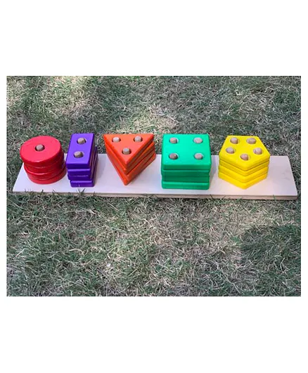 Kidmee Maths Matching Stacker - Multicolour