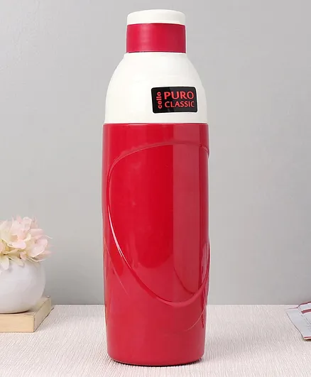 Cello Puro Classic Water Bottle Red - 600 ml