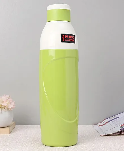 Cello Puro Classic Water Bottle Green - 900 ml