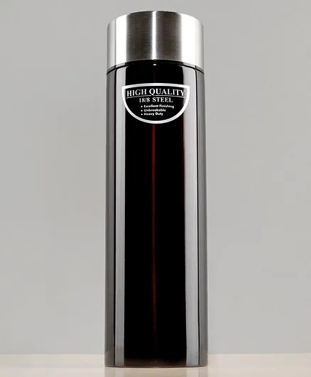Cello H2O Stainless Steel Water Bottle Brown - 1 Litre